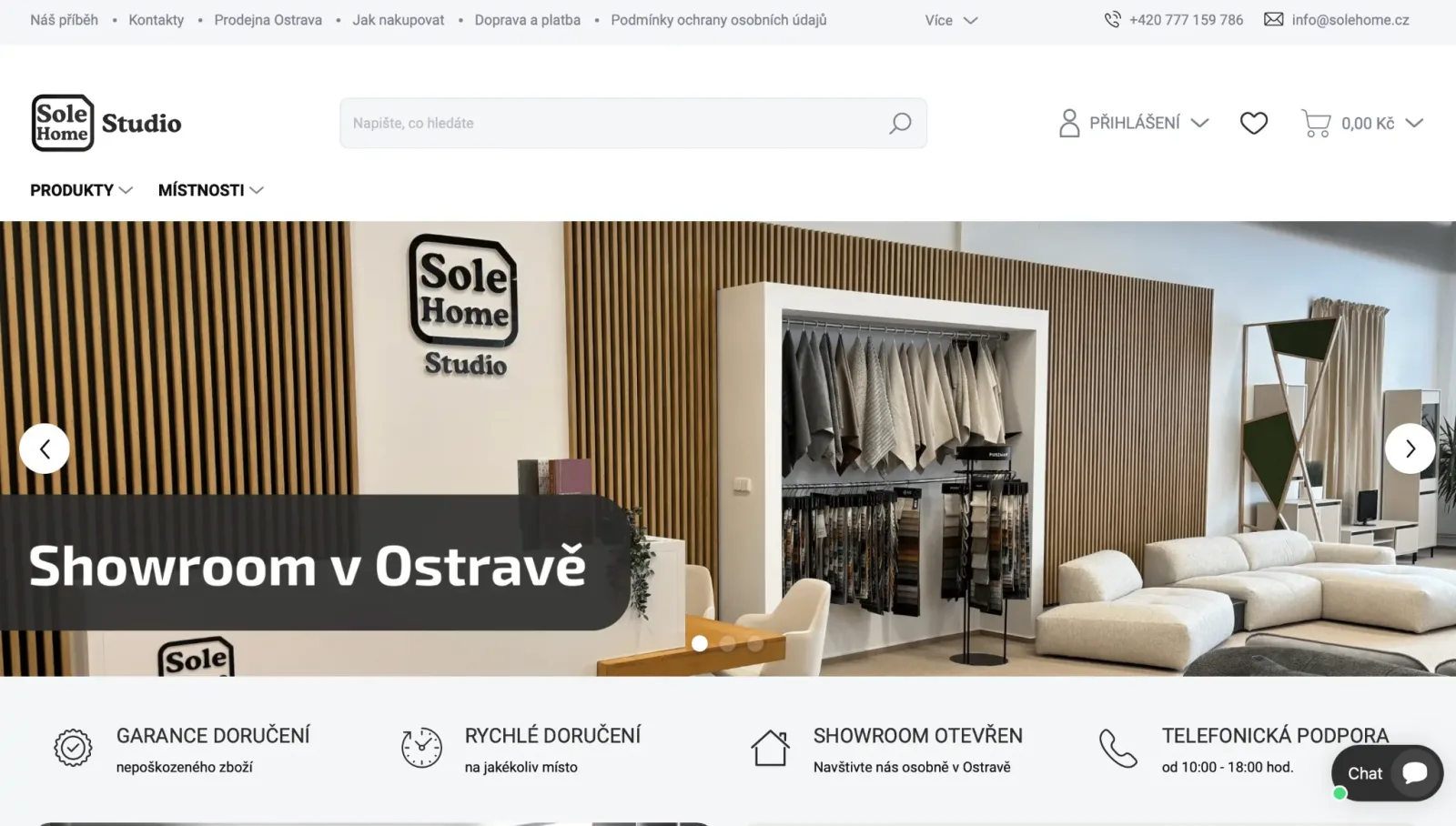 E-shop Sole Home Studio